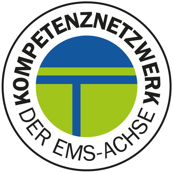 Logo des Kompetenznetzwerks EmsAchse