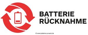 Logo der Batterie Rücknahme www.batterie-zurück.de
