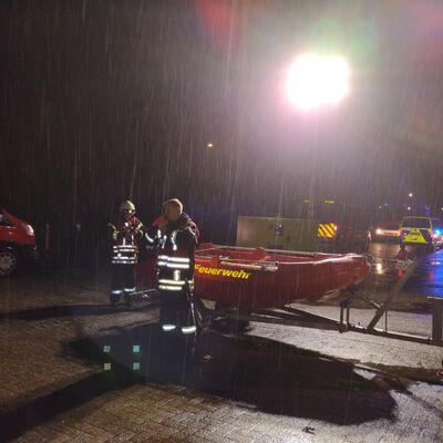 Feuerwehr im Einsatz in Langholt