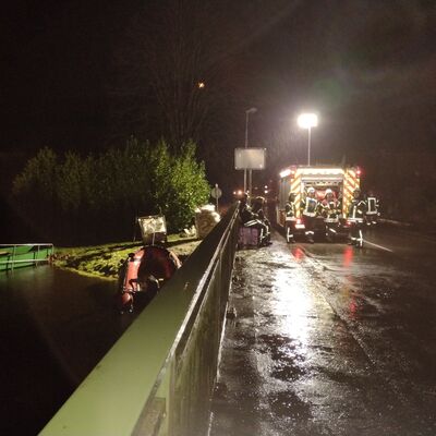 Feuerwehr im Einsatz in Langholt