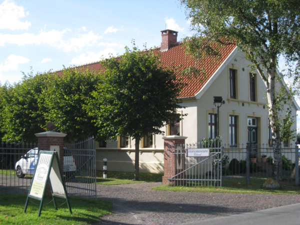 Das Fehnmuseum Eiland in Gro&szlig;efehn in der Au&szlig;enansicht.