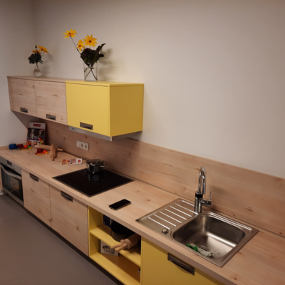 Kinderk&uuml;che aus Holz