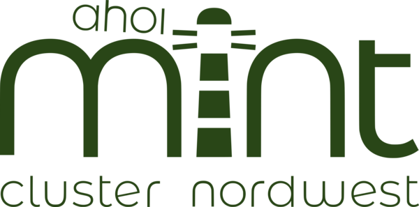 Logo Ahoi Mint Cluster Nordwest in gr&uuml;n