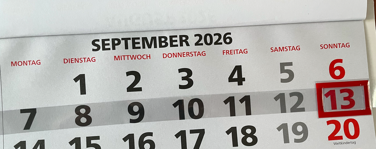 Kommunalwahlen Kalenderansicht