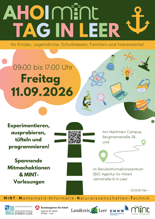 buntes Poster mit allen Daten und Fakten zur Veranstaltung