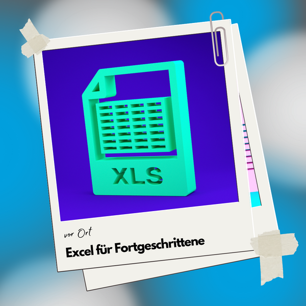 Auf dem Bild ist ein Foto mit einem Excel Symbol zu sehen.